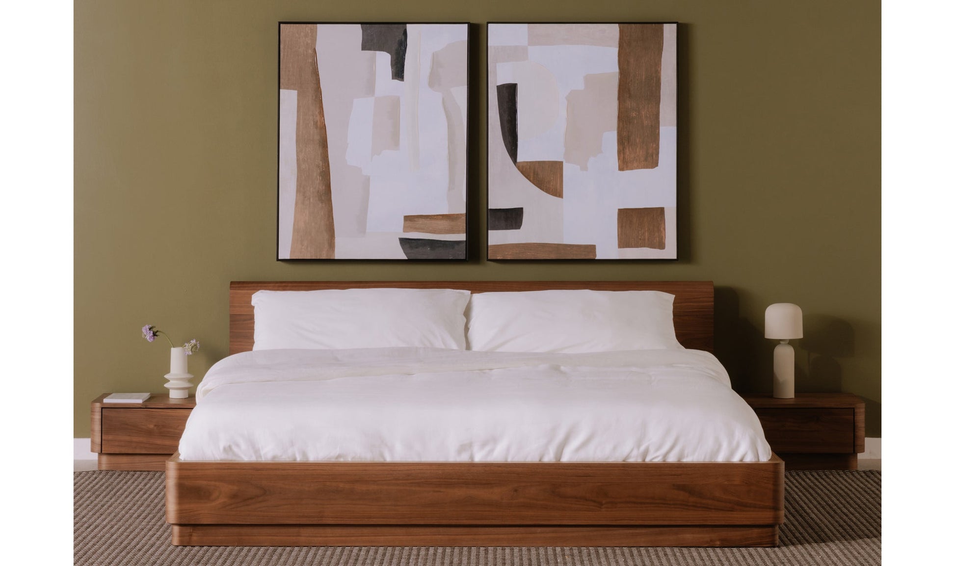 Alfred Round Off Bedroom Set - Altera