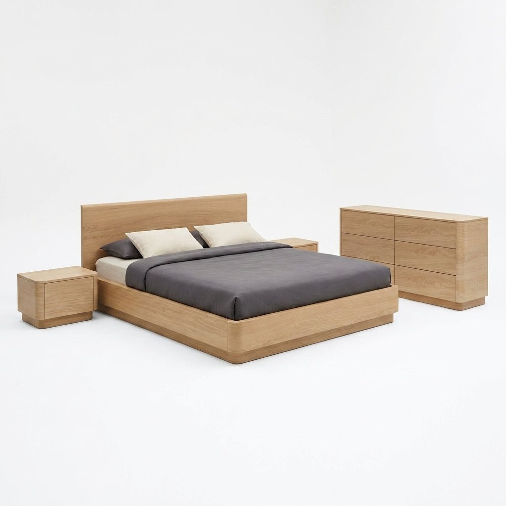 Alfred Round Off Bedroom Set - Altera
