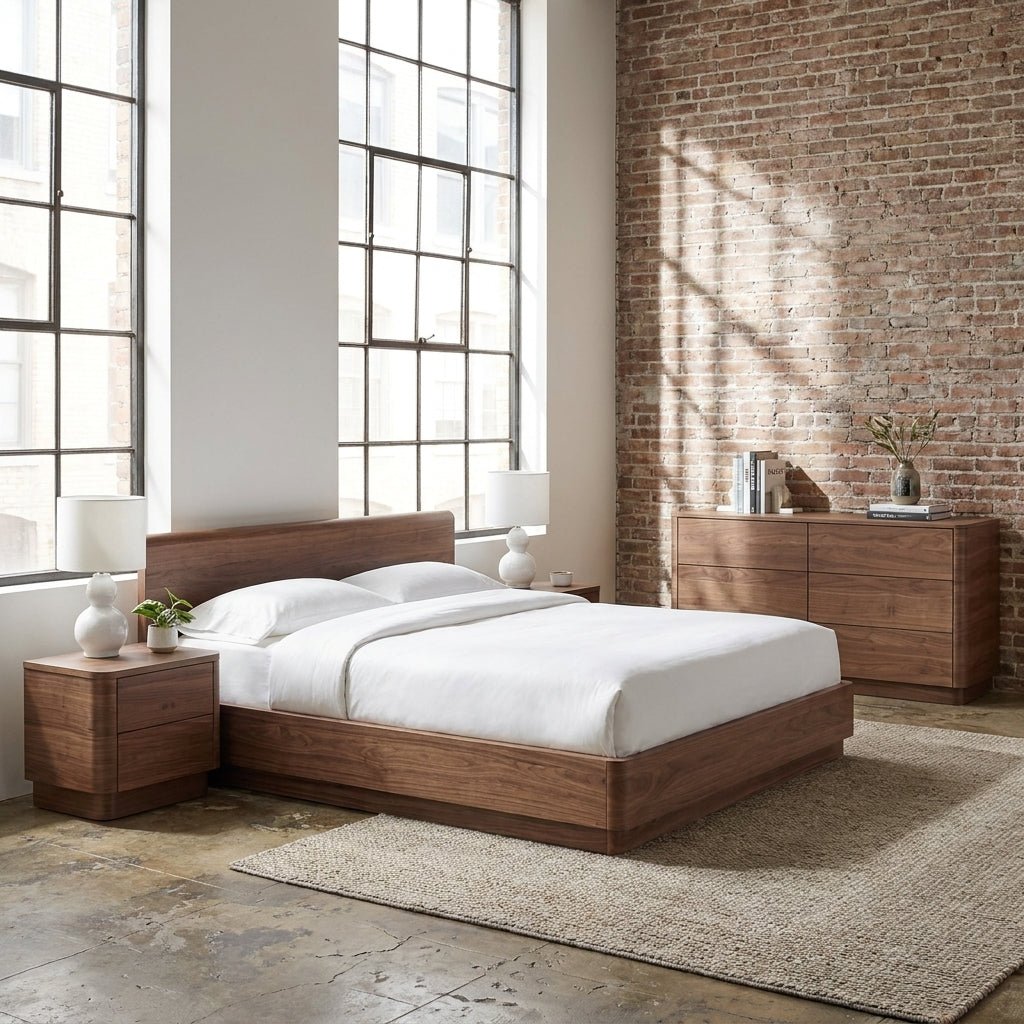 Alfred Round Off Bedroom Set - Altera