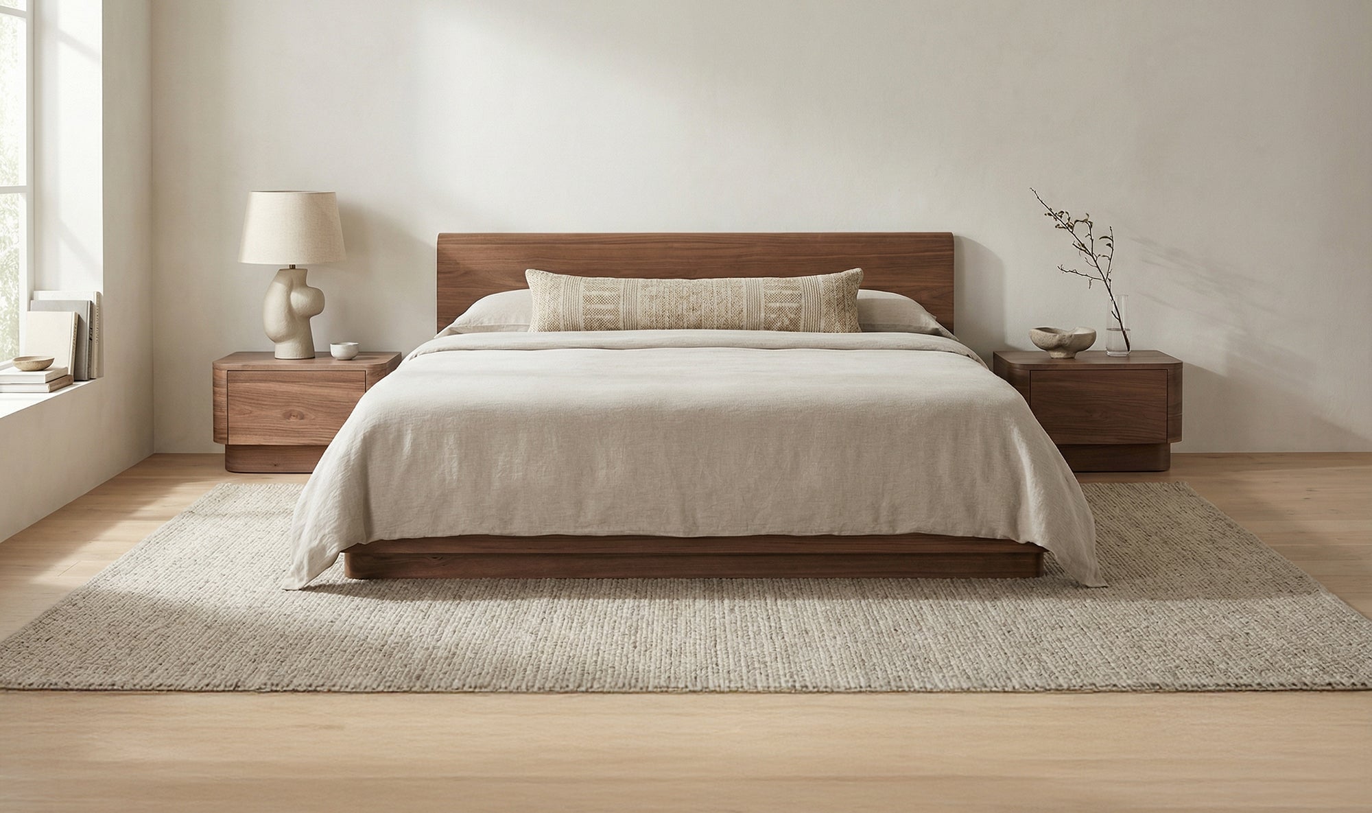 Alfred Round Off Bedroom Set - Altera