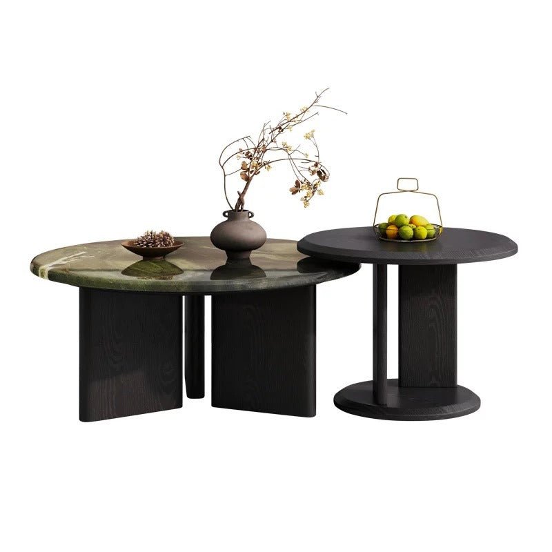 Ancona Marble Coffee Table & Side Table - Altera