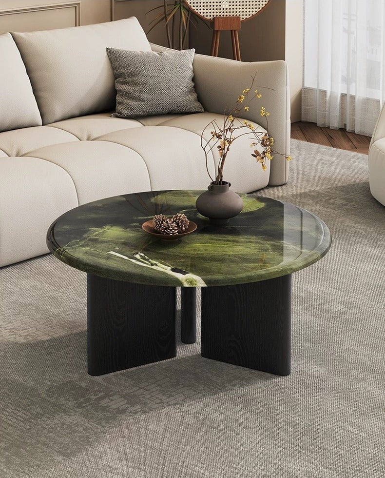 Ancona Marble Coffee Table & Side Table - Altera