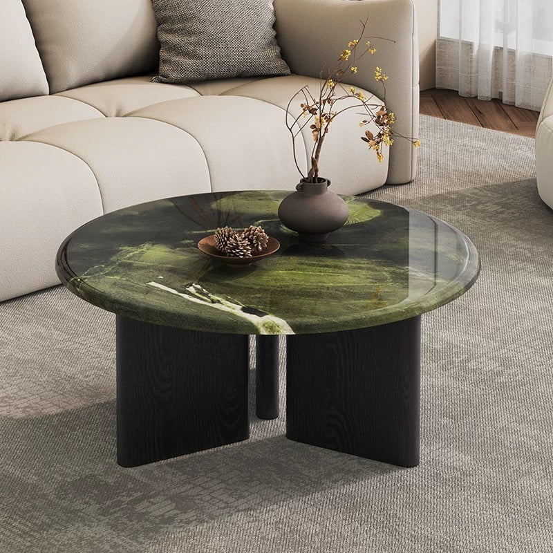 Ancona Marble Coffee Table & Side Table - Altera