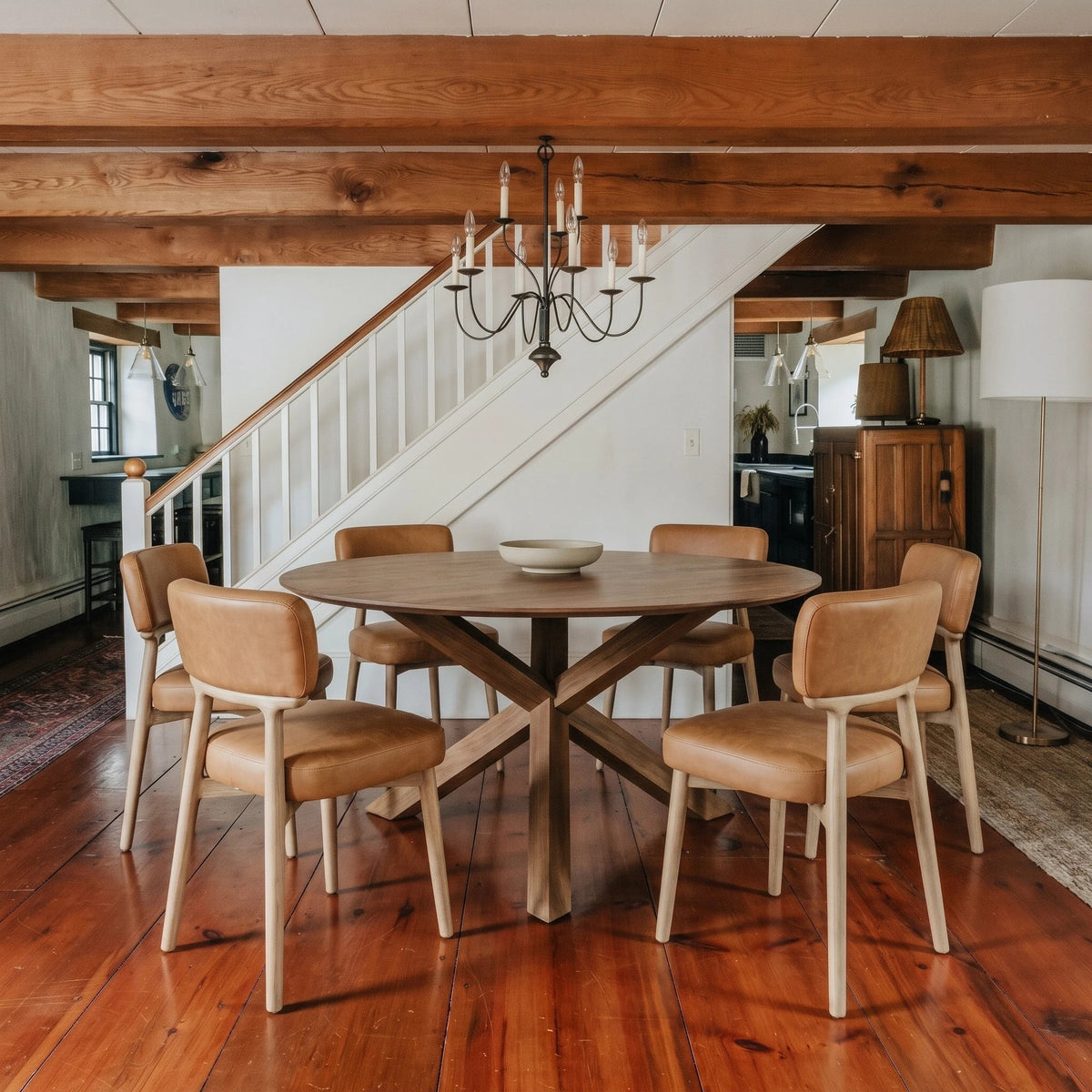Annecy Round 3-Legged Dining Table - Altera
