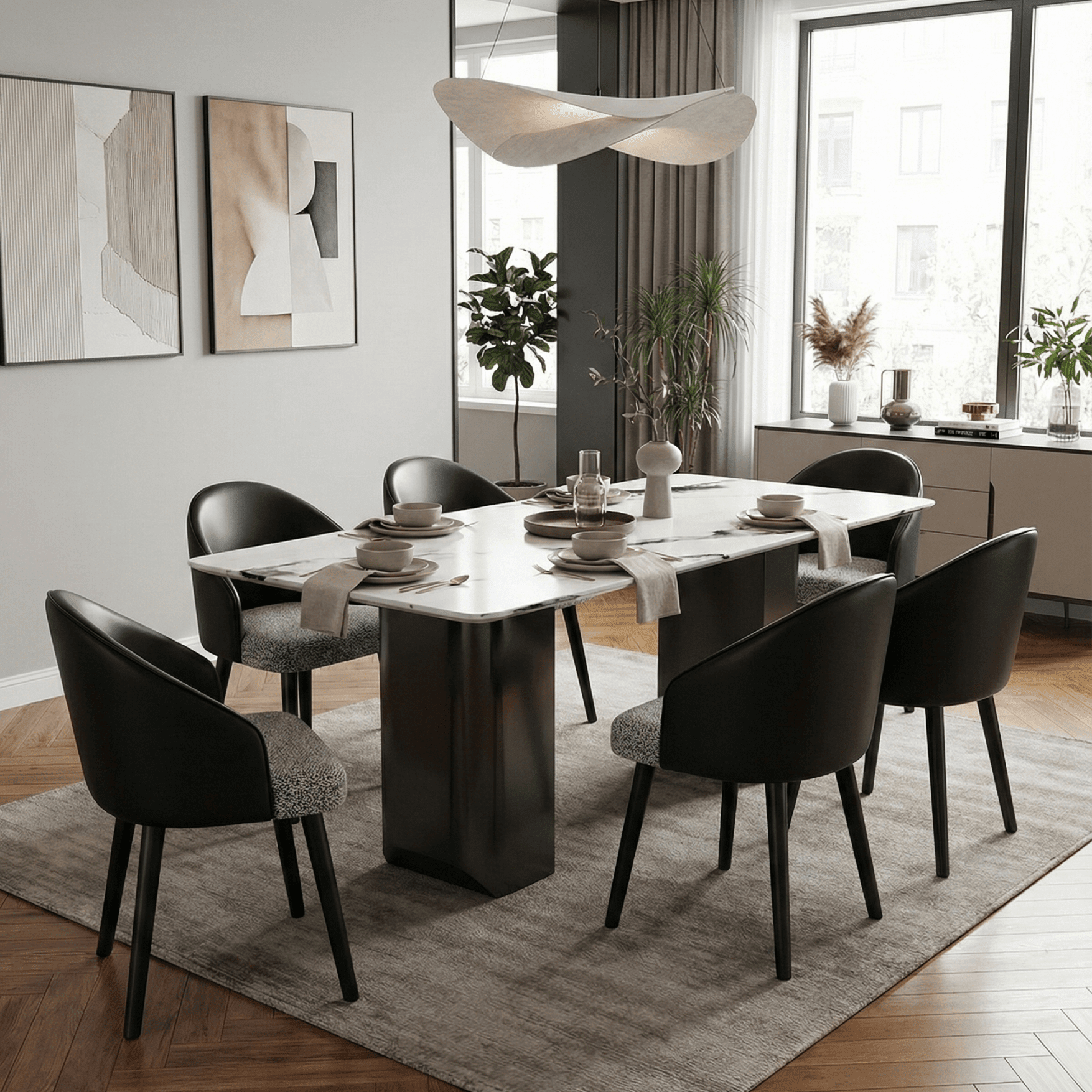 Arcadia Modern Dining Set - Altera