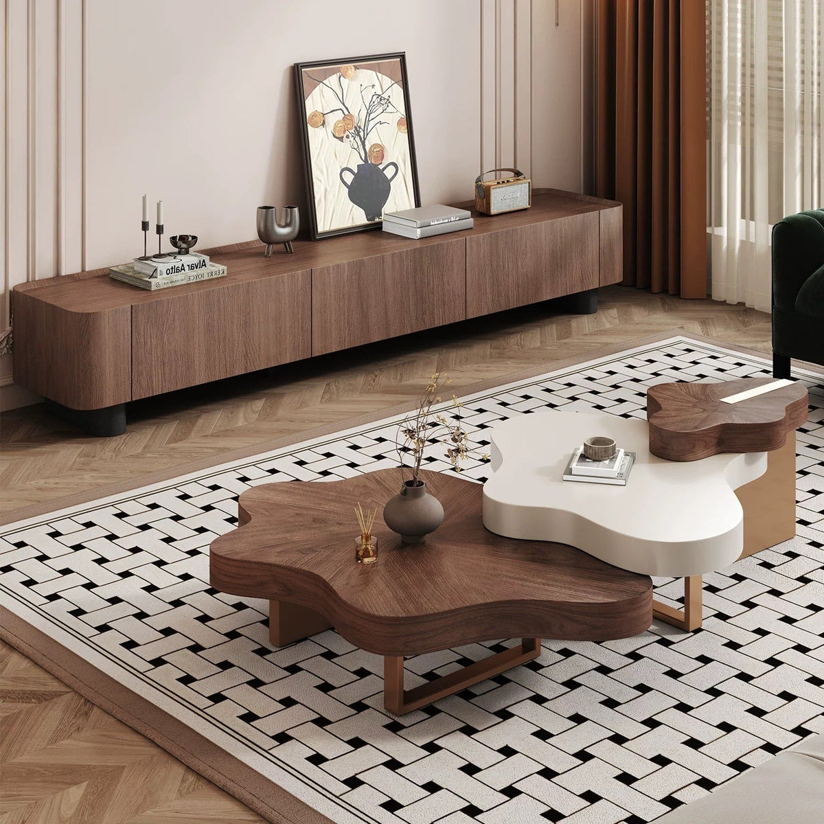 Arezzo TV Stand & Coffee Table - Altera