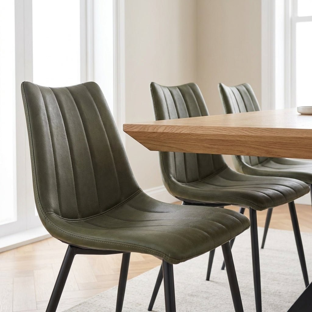 Arlo Dining Chair Dark Green (Set of Two) - Altera