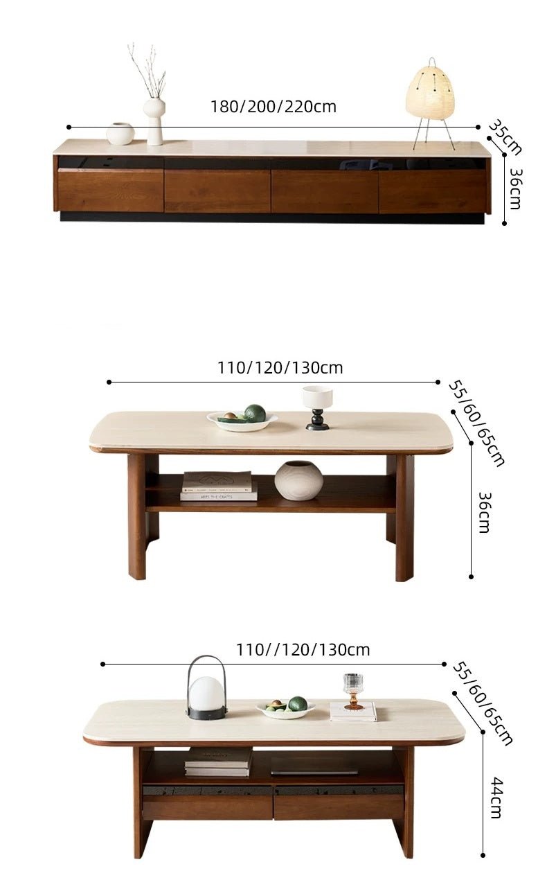 1.8m / TV Stand Only dimensions
