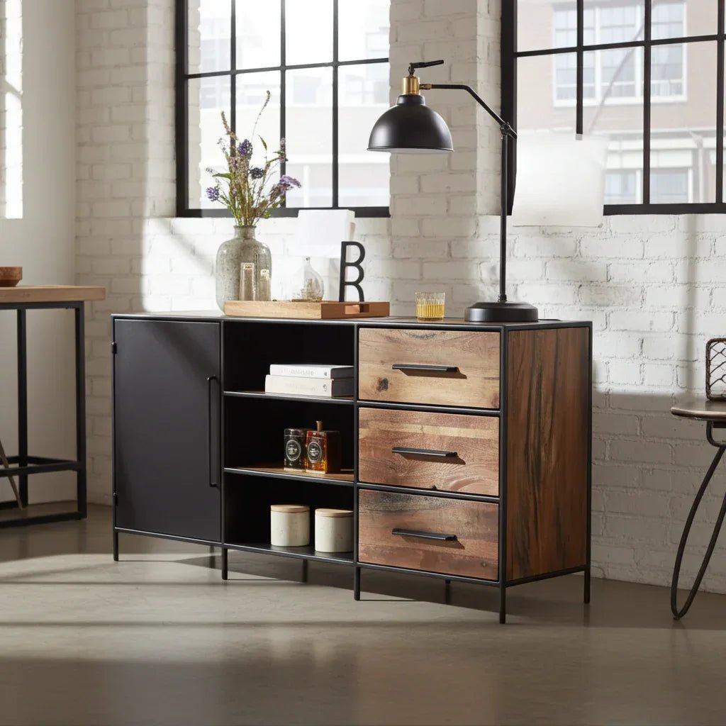 Asheville Recycled Wood Buffet - Altera