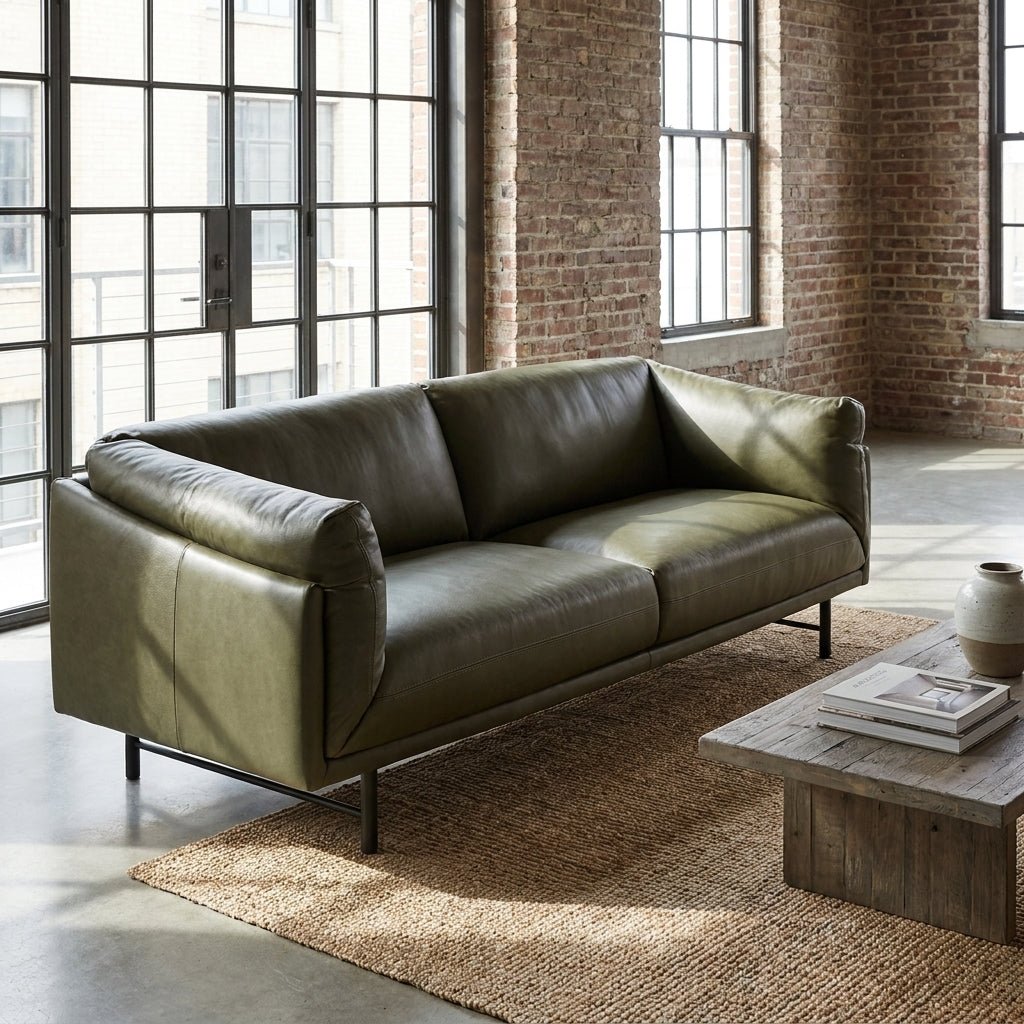 Ashford Leather Sofa - Altera