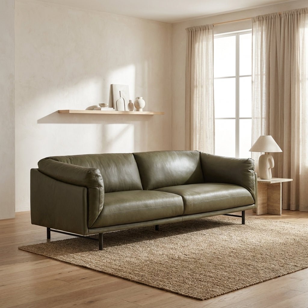 Ashford Leather Sofa - Altera