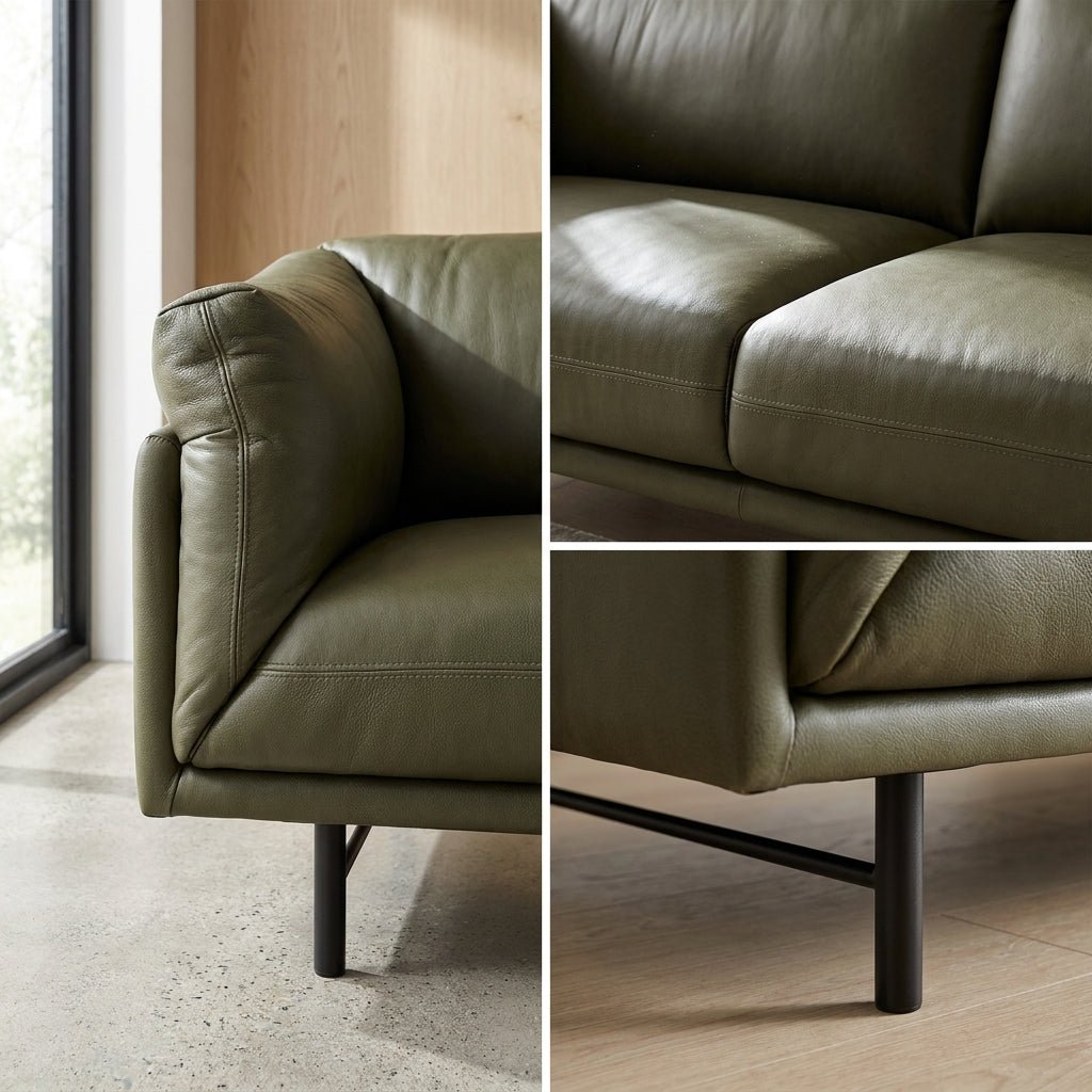 Ashford Leather Sofa - Altera