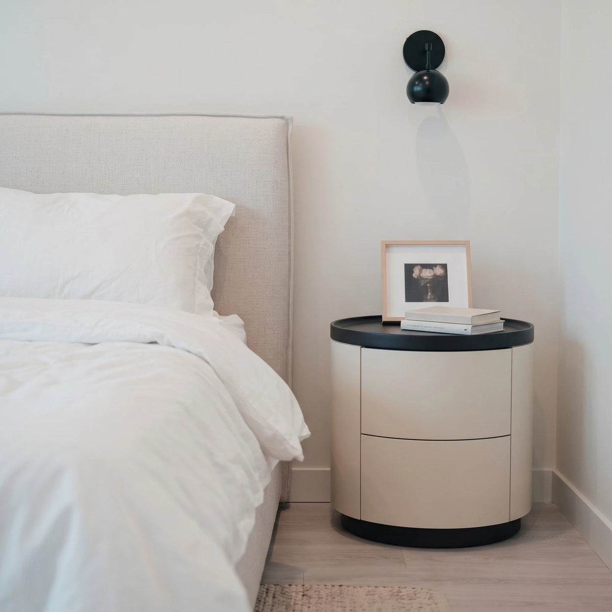 Assisi Round Nightstand - Altera