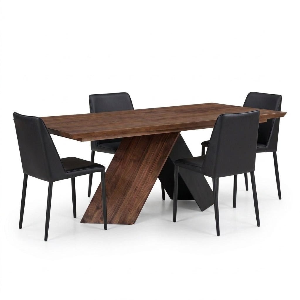 Avery Walnut Dining Set - Altera