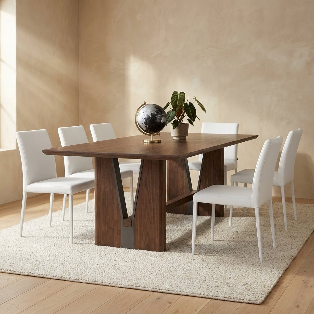 Avery Walnut Dining Set - Altera