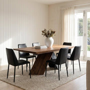 Avery Walnut Dining Set - Altera