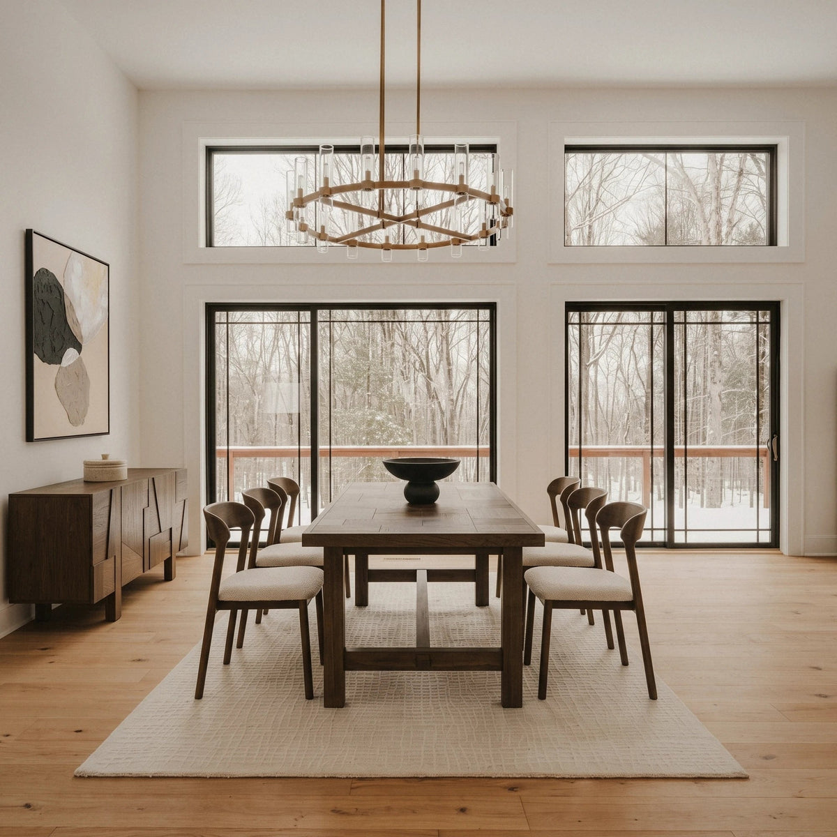 Avignon Oak Dining Set - Altera