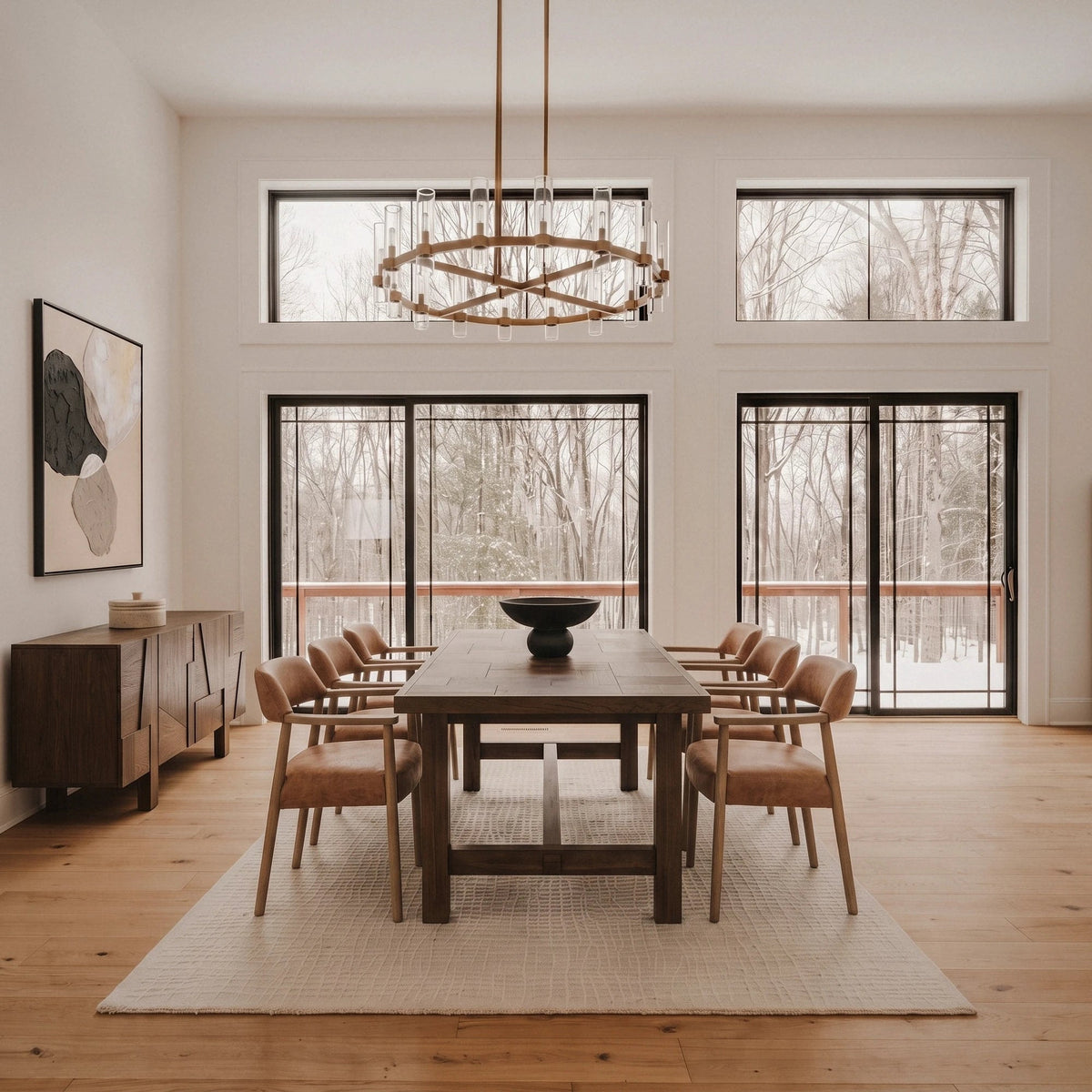 Avignon Oak Dining Set - Altera
