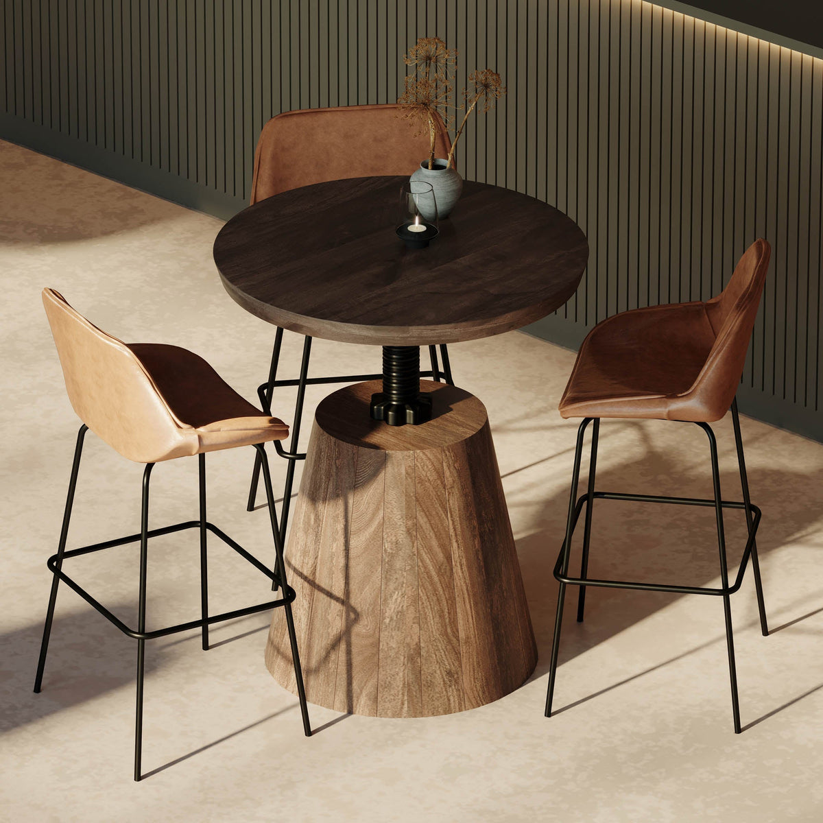 Bamburgh Crank Bistro Table - Altera