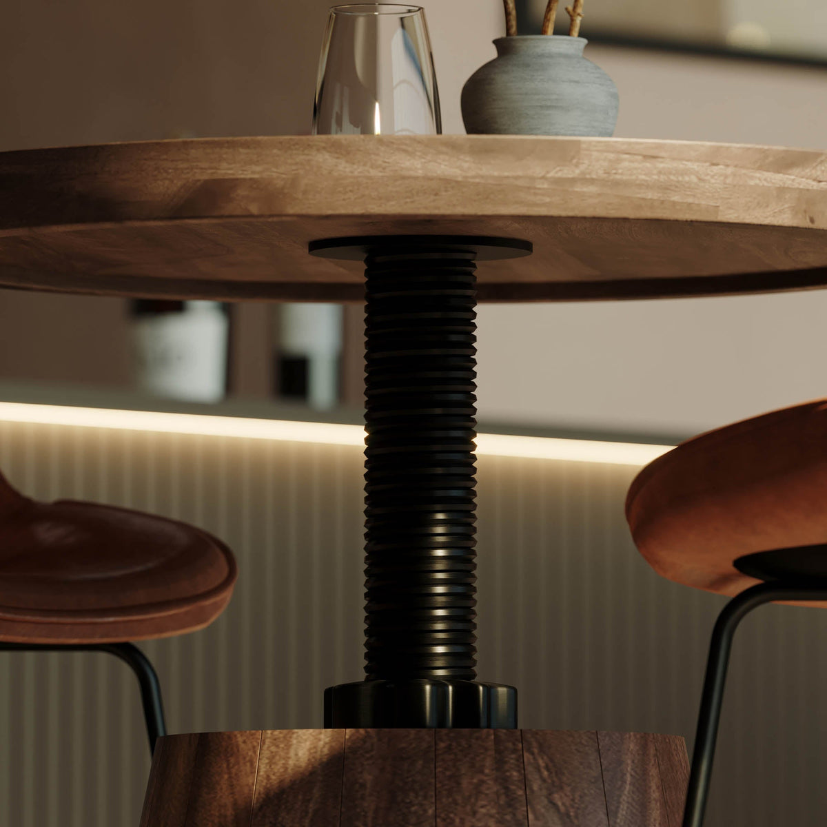 Bamburgh Crank Bistro Table - Altera