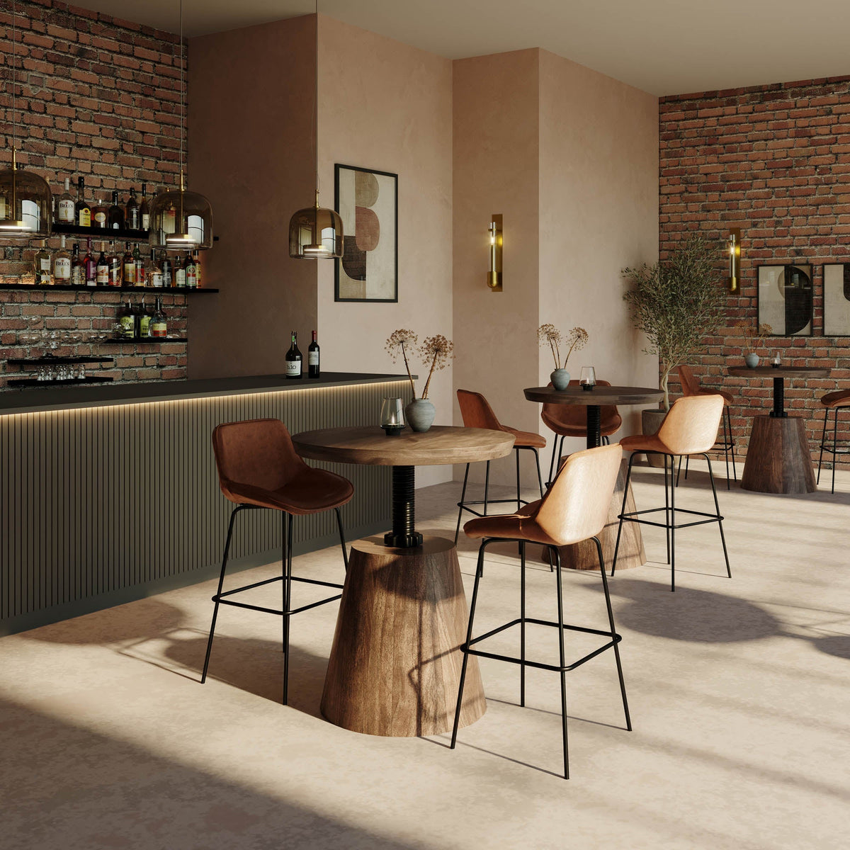 Bamburgh Crank Bistro Table - Altera