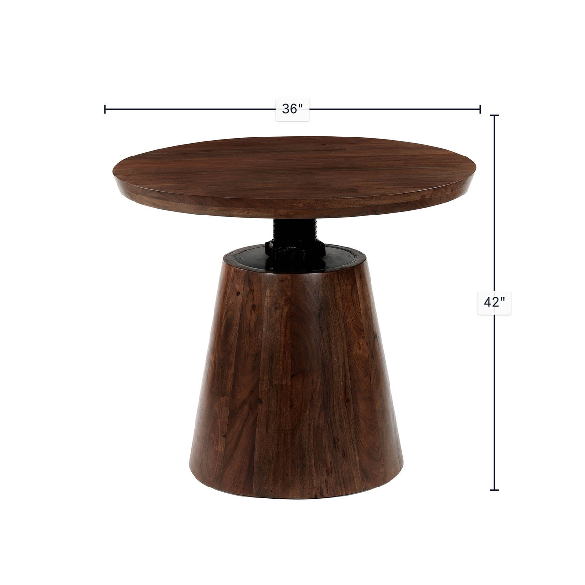 Bamburgh Crank Bistro Table - Altera