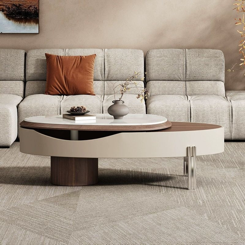 Pula BT77 Smart Coffee Table: Adjustable Height, Extendable, 360-Degree Rotation