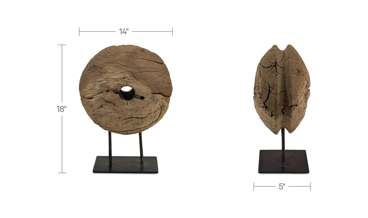 Bayonne Reclaimed Wood Sculpture - Altera