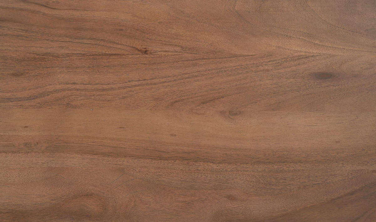 Rodez Console Table in Brown, acacia wood detail, view 7