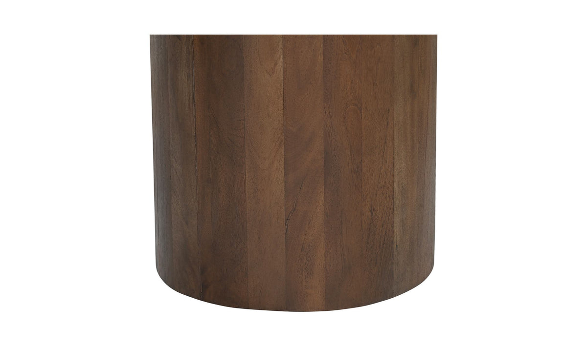 Hallstatt Console Table in Warm Brown, reclaimed neem wood detail, view 2