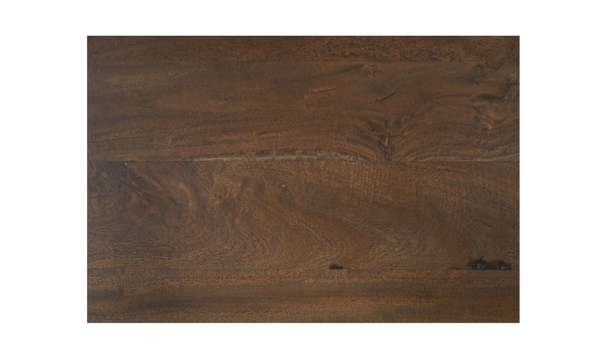 Hallstatt Console Table in Warm Brown, reclaimed neem wood detail, view 5