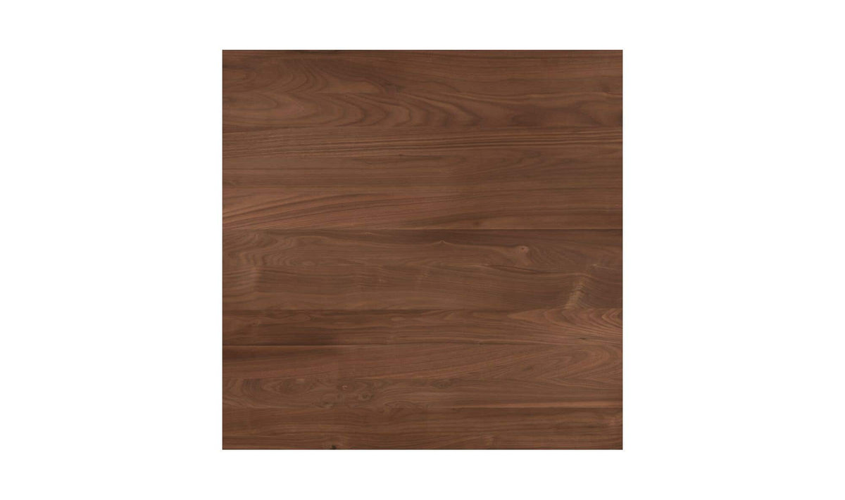 Marbella Cafe Table in Walnut, solid walnut detail, view 3