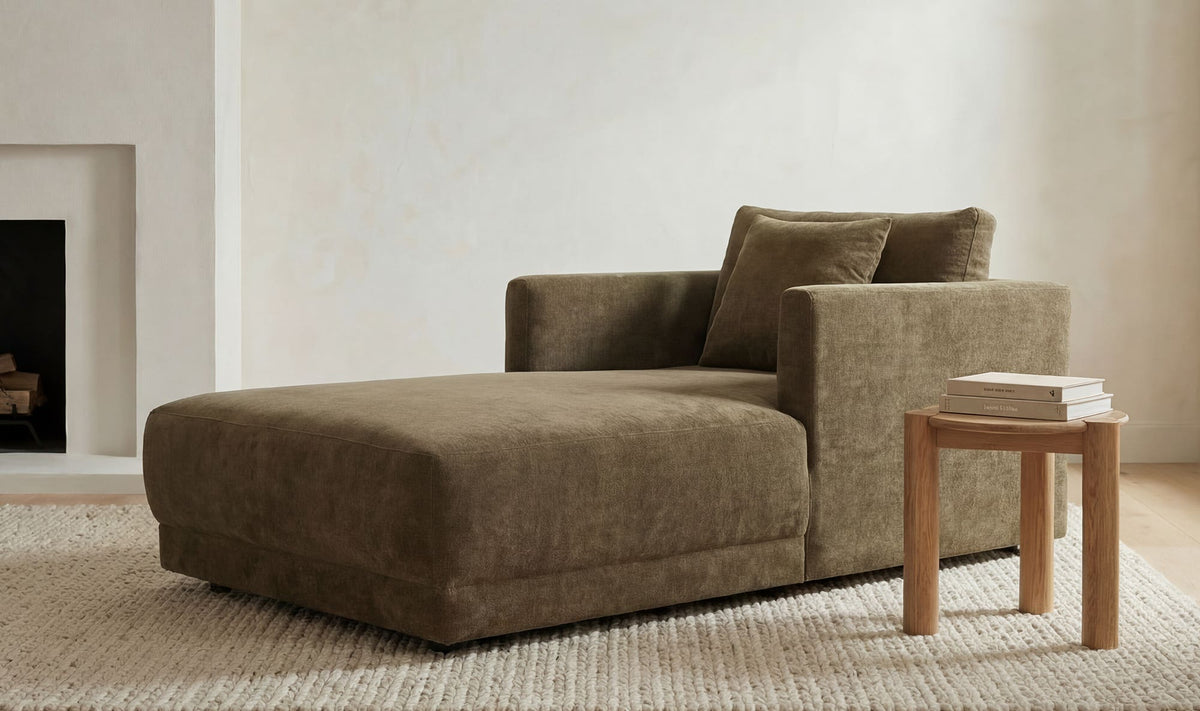 Jesolo Side Table in Brushed Natural Oak — styled in a living room