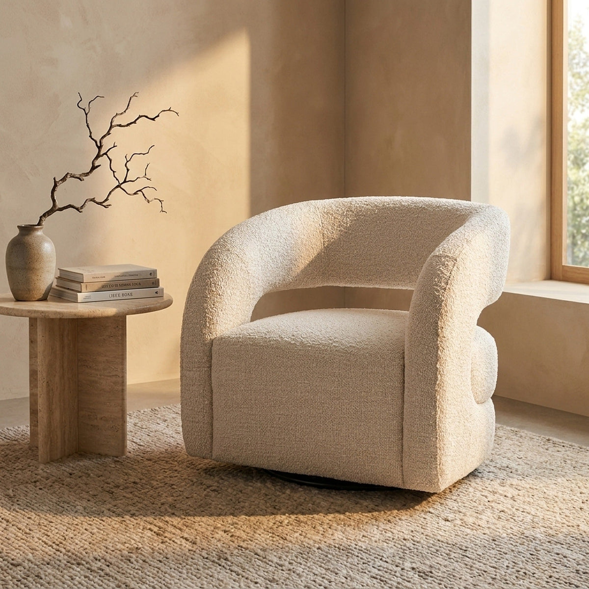 Berwick Swivel Accent Chair - Altera