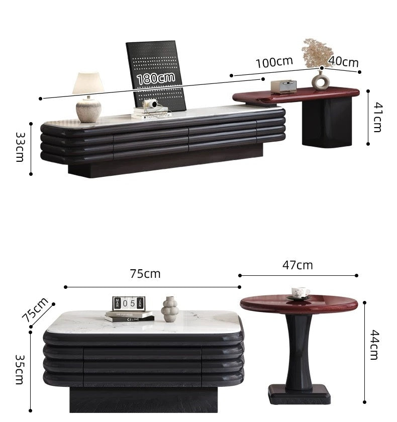 Bilbao TV Stand & Coffee Table - Altera