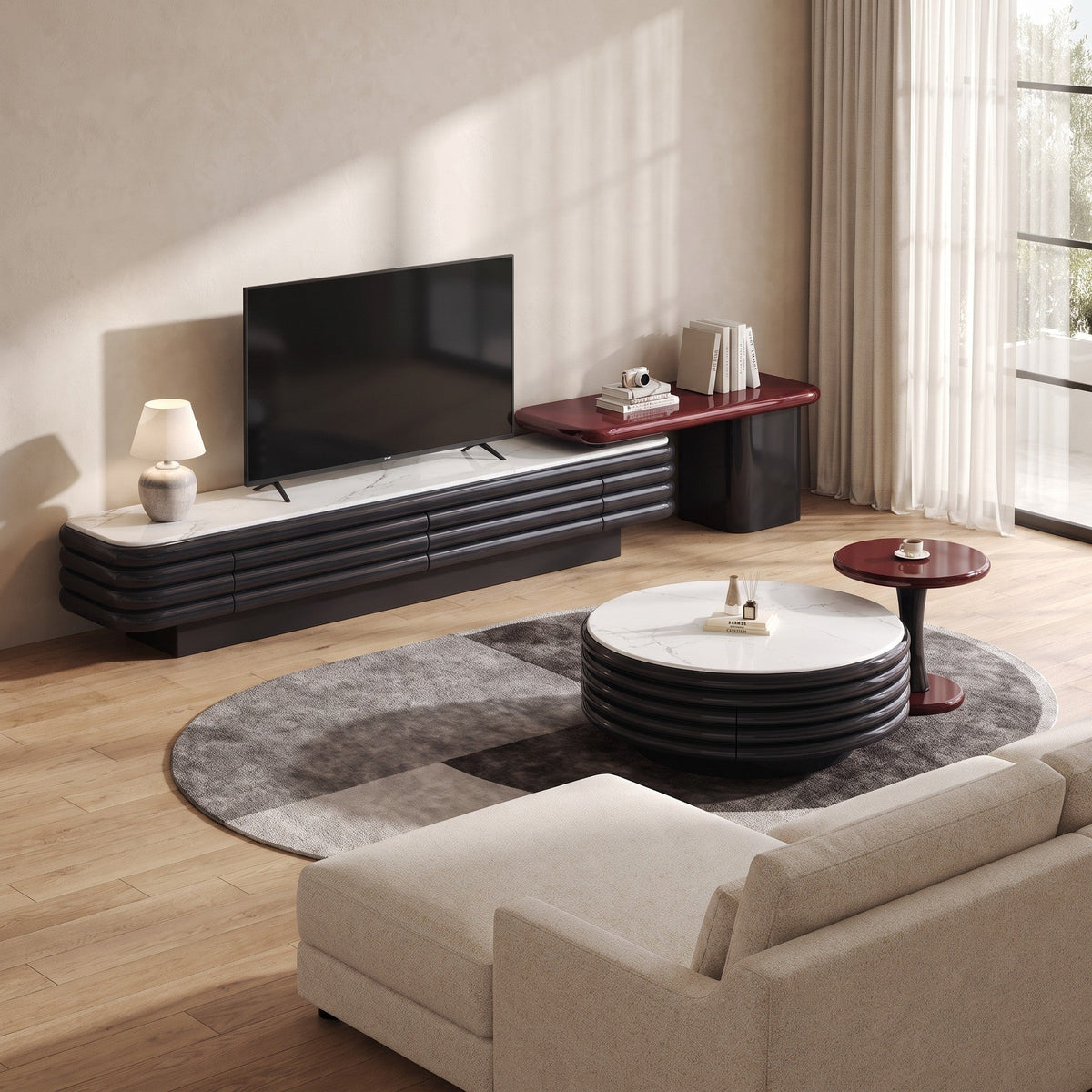 Bilbao TV Stand & Coffee Table - Altera