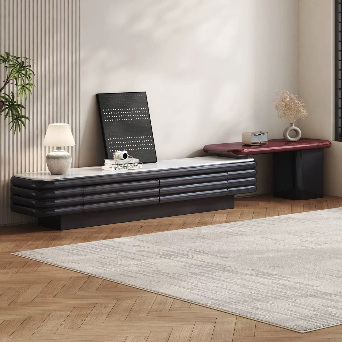 Bilbao TV Stand & Coffee Table - Altera