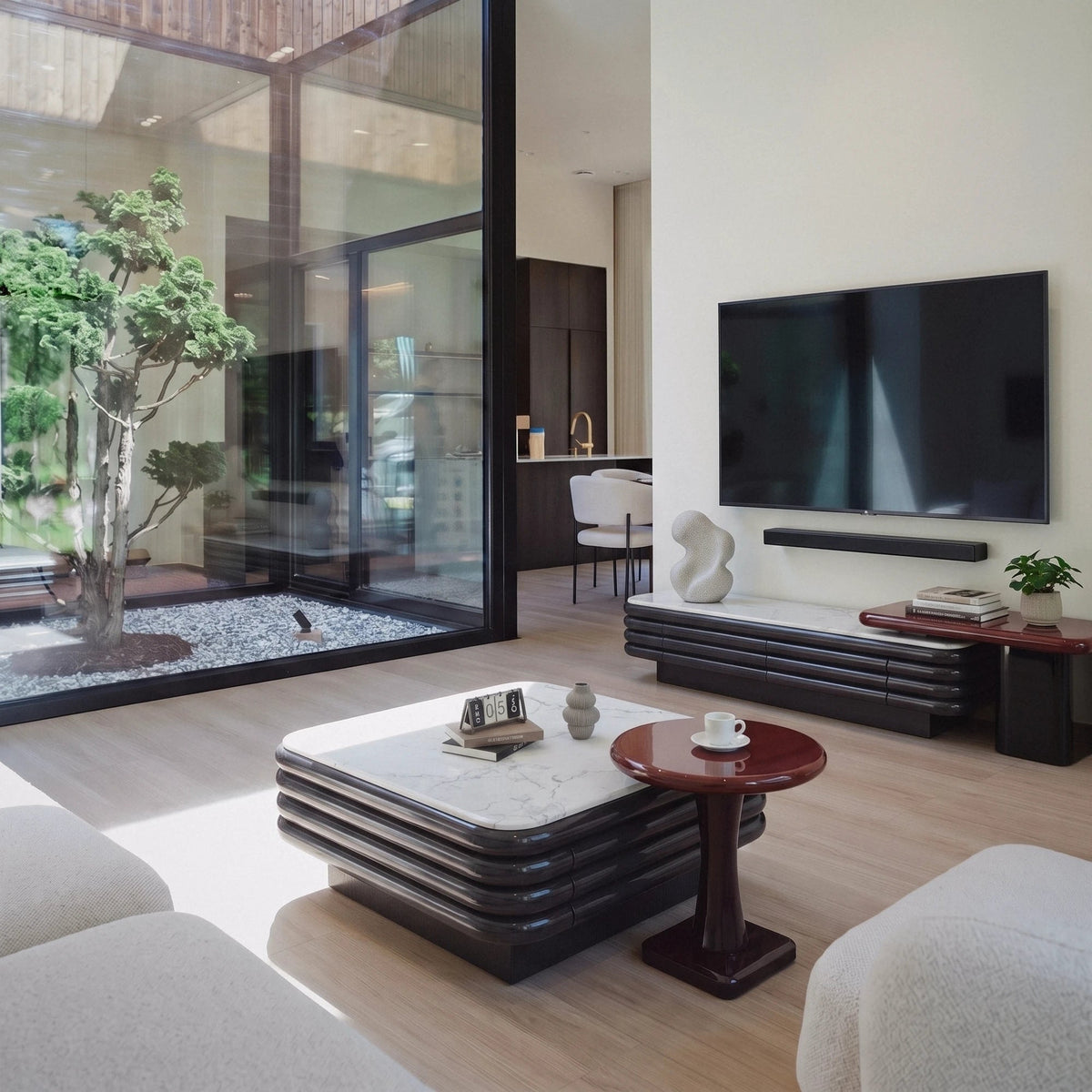 Bilbao TV Stand & Coffee Table - Altera