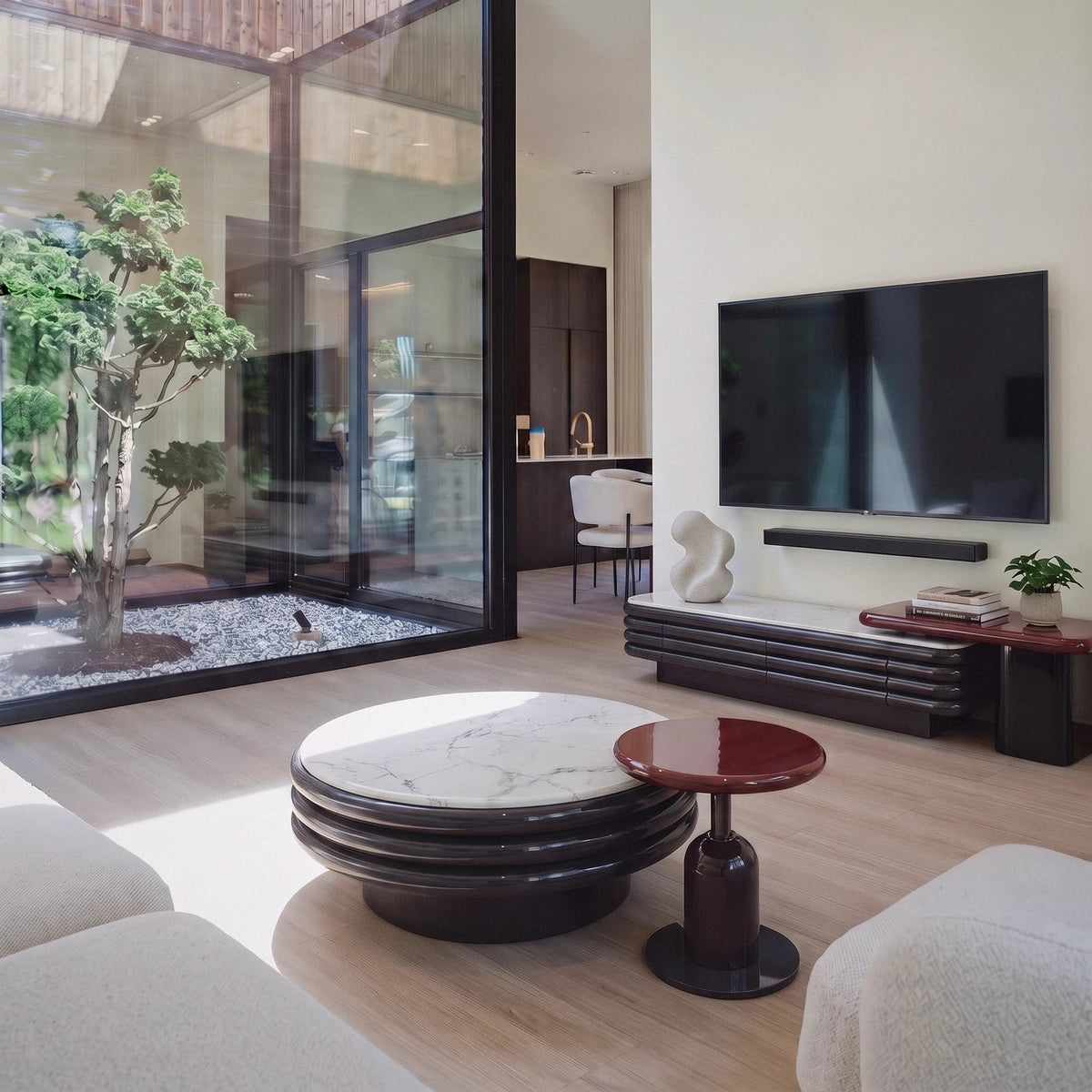 Bilbao TV Stand & Coffee Table - Altera