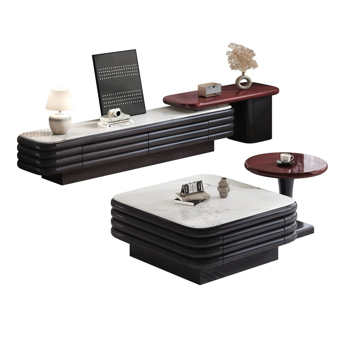Bilbao TV Stand & Coffee Table - Altera