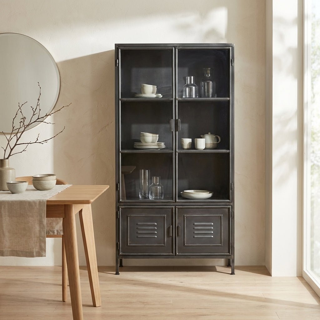 Blackwell Black Steel Cabinet - Altera