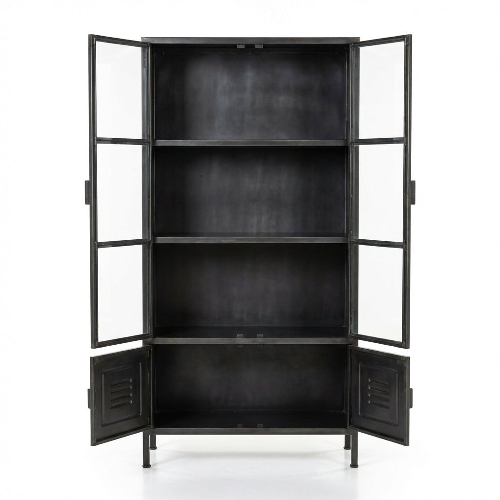 Blackwell Black Steel Cabinet - Altera
