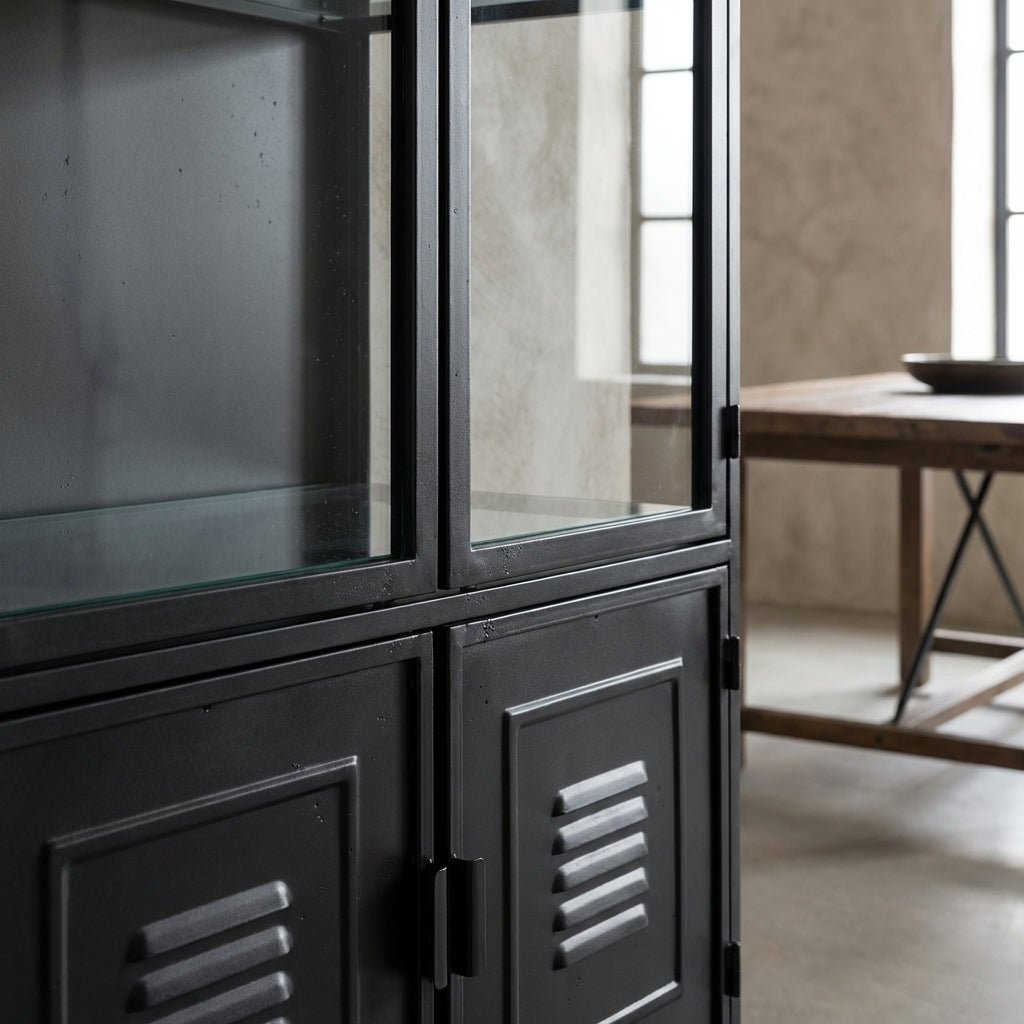 Blackwell Black Steel Cabinet - Altera