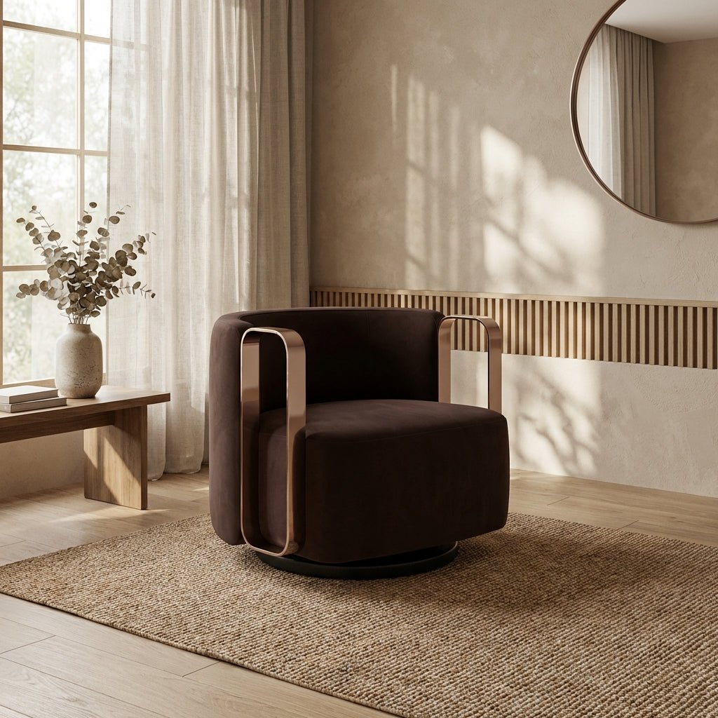 Bordeaux Swivel Lounge Chair - Altera