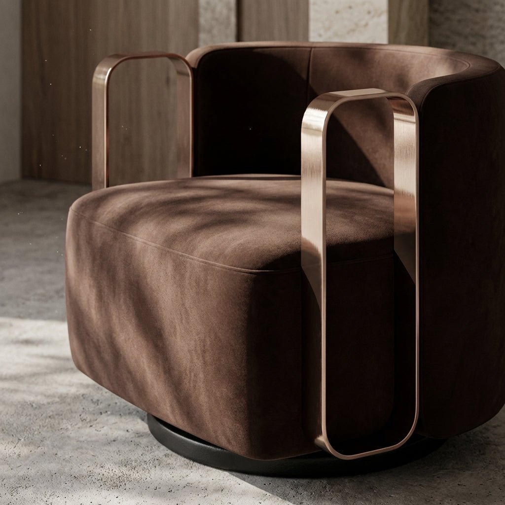 Bordeaux Swivel Lounge Chair - Altera