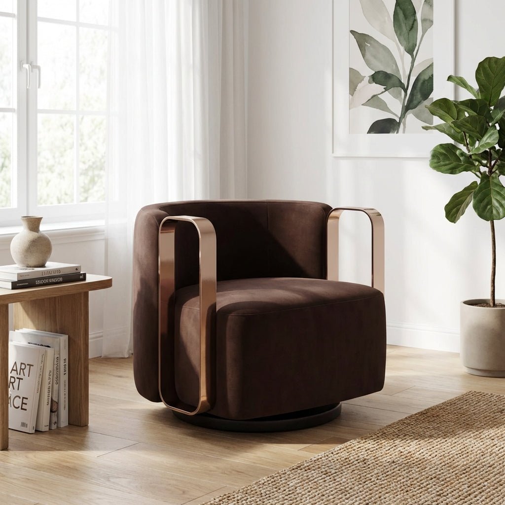 Bordeaux Swivel Lounge Chair - Altera