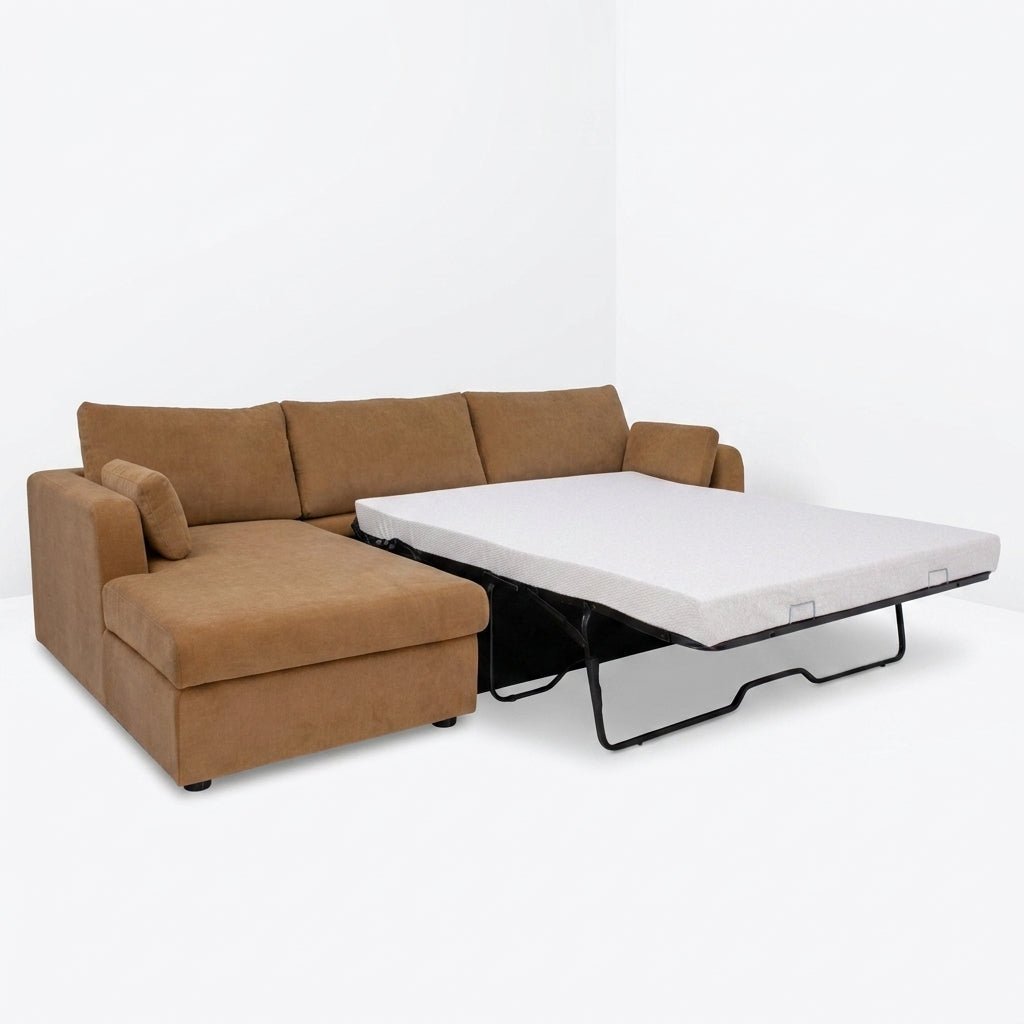 Boulder Sleeper Sectional with Storage Chaise - Altera