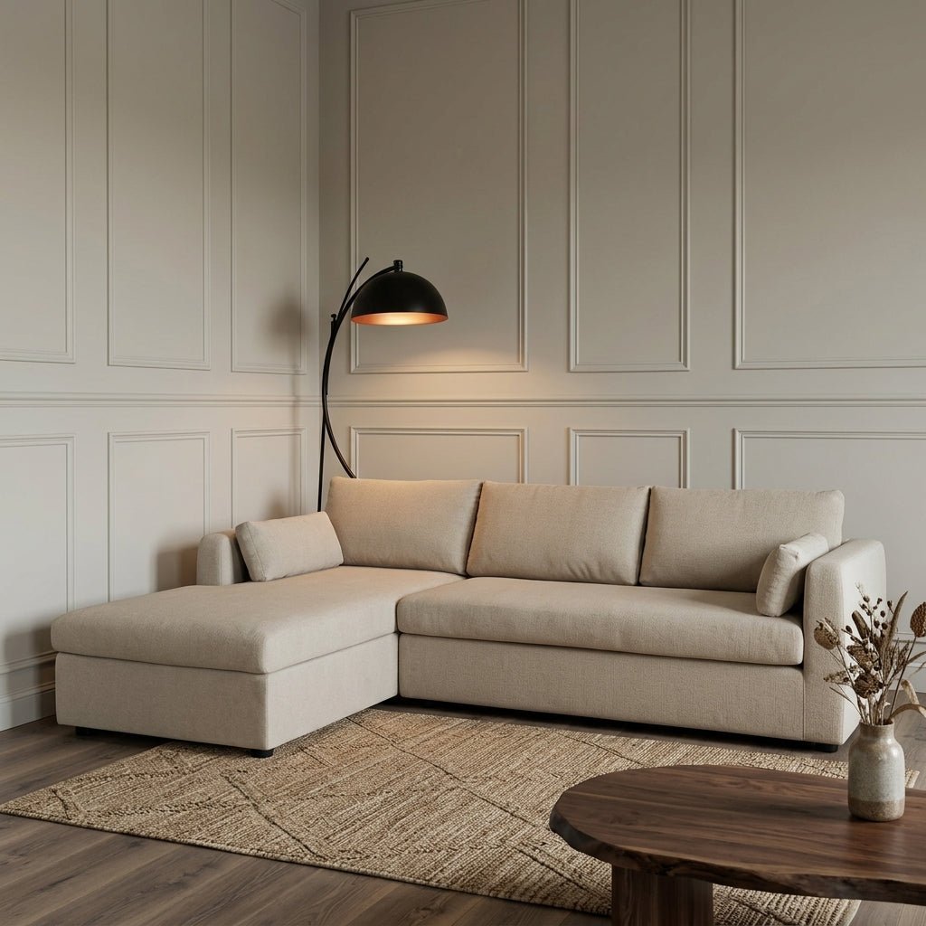 Boulder Sleeper Sectional with Storage Chaise - Altera