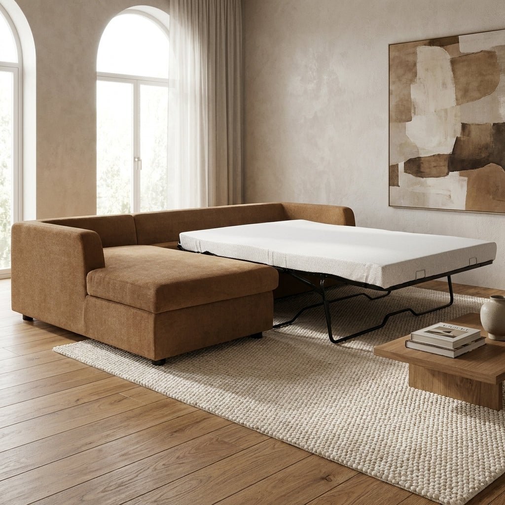 Boulder Sleeper Sectional with Storage Chaise - Altera
