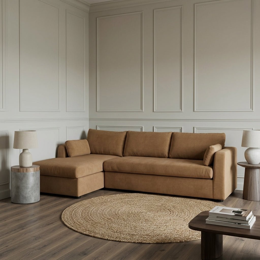 Boulder Sleeper Sectional with Storage Chaise - Altera